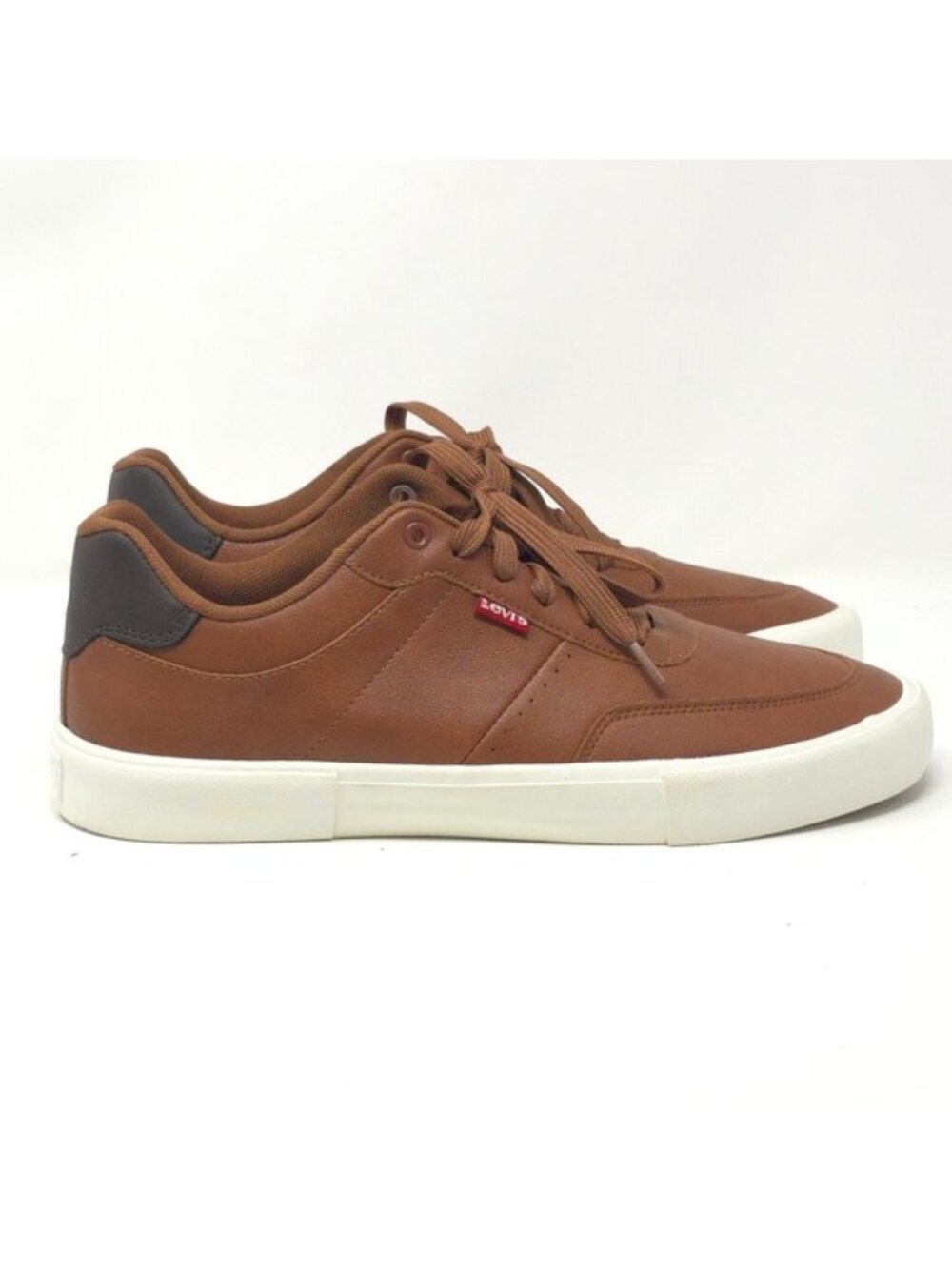 Levi’s Munro SC Brown Lace-Up Sneakers Size 10.5M - Picture 4 of 9